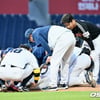 '안와골절' 최성영 수술 피했다, 사령탑 안도의 한숨 "큰 부상 염려됐는데..." [★창원]