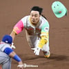 '킹하성 너무 흥분했나' 前 KBO 에이스 상대 2루타 폭발! 그런데 아뿔싸 통한의 오버런에 눈물... 팀은 연장 패배 [SD 리뷰]