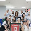 FC트롯퀸즈, 부산아시아드경기장 떴다..K2리그 시축