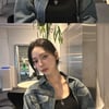 카리나, 대충 묶은 똥머리에도..완벽 '인형' 비주얼[스타IN★]