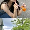 미주, '여친짤'의 정석.. 놀이공원서 사랑스러운 미소 [스타IN★]