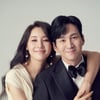 '-10kg' 윤지민, 결혼 10주년 리마인드 웨딩화보 공개.."많은 사람들이 결혼 했으면"