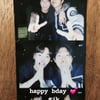 BTS RM, 정국 생일맞이 '애교 인생세컷' 공개.."happy bday jk"