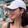 카리나, 모자 커 보이는 착시효과..뉴욕시 '천사 강림' [스타IN★]