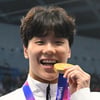 "中 내가 막길 바랐다" 지유찬, 중국 수영에 비수 꽂은 무서운 샛별 [항저우 현장인터뷰]