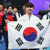 김한솔, 마루운동 금메달+AG 2연패 달성! 한국 기계체조 첫 金 '낭보' [항저우 AG]