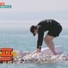 차태현vs강훈, 하르가스 호수 튜브 수영 배틀..승자는?[택배는 몽골몽골][별별TV]