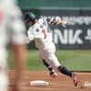 "PS 최고의 변수카드 되고 싶다" 롯데 '점화플러그' 대폭발, 2만 관중 앞 3루타-2루타-1루타 차례로 폭격