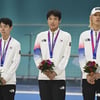 '아, 우승인줄 알고 세리머니하다가...' 한국 롤러 남자 3000m 계주 아쉬운 은메달