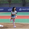 '롤코녀' 이해인, 야구대회서 '언더붑 19禁' 시구