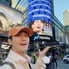 영탁, 美 타임스퀘어 전광판 장식..'니가 왜 거기서 나와'