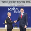 정기환 마사회장, 아일랜드 농식품해양부장관 접견