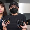 전청조, 오늘 사기 혐의로 검찰 송치..남현희 질문은 회피