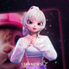 버추얼 아티스트 아뽀키 '고양이 닮은 미모'[★포토]