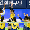 '정지윤-위파위도 폭발' 현대건설, IBK 완벽 제압 '선두 추격'... 우리카드 선두 수성-KB 8연패 [V리그]
