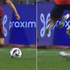 어떻게 한 거야? 축구 만화처럼 상대 태클 피한 트로사르 