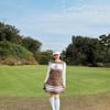 송가인, 골프장에서 빛나는 여신미..설렘 유발