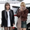 르세라핌 사쿠라-홍은채 '날씨가 추워요'[★포토]