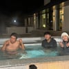 기안84, 영하 6도에 상의 탈의..한혜진·이시언과 '혼탕' 인증샷