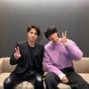 차은우, 야마시타 토모히사와 '자체발광' 훈훈 투샷 [스타IN★]