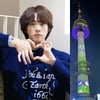 'JIN Tower' 불 밝혔다! 방탄소년단 진 생일 맞아 1000여 팬 참석 속 N서울타워 축하 파티..연예인 최초