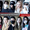 '2023 AAA를 빛내는 화려한 스타들' 필리핀 공항 입국 [영상]