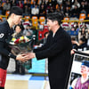 '창원LG 경기 깜짝 방문' 오지환, 이관희와 의리 지키기 위해 '서울↔창원' 강행군 "야구 우승 기운 전달"