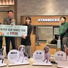 스타벅스, 유기 동물 인식 개선 위한  '해피투개더' 캠페인 1억 원 기부