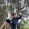 "너무 귀여워" 송지은♥박위, 첫 해외여행서 '달달' 케미
