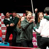 '1억 혈투' 하나카드 한 발 앞섰다, 첫 풀세트서 짜릿 승... SK렌터카 강동궁 첫 승에도 고배 [PBA 팀리그 파이널]