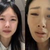 눈물 참지 않아..미노이·비비, 이유 있는 오열 라방 [★FOCUS]