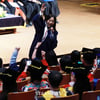 이효리 '손 머리 위로!'[★포토]