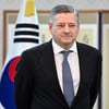 '8개월만 방한' 넷플릭스 CEO, '오징어 게임2'에 기대 "세계관에 관심"