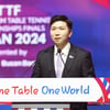 'One Table, One World' 부산세계탁구선수권 공식 개막, 유승민-현정화 탁구 레전드 총출동