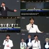 라포엠, '3.1절 기념식'서 특별 공연..감동의 하모니 선사