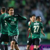 '역시 치열한 현대家 더비!' 전북 1-1 울산 ACL 8강 1차전 무승부... 송민규 선제골-이명재 동점골[전주 현장]