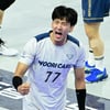 'OK 2연패 주역→이적 후 백의종군' 돌아온 MVP, 대한항공 9연승 막았다! 감독도 극찬 "스윙은 대한민국 최고"