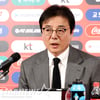 [포토] 황선홍 감독 '손흥민이 강인이 품었다'