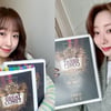 같은 배역 다른 감성..우주소녀 수빈·연정, 뮤지컬 대본 리딩 인증샷