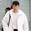손흥민 '아직은 부은듯한 손'[★포토]