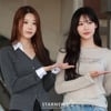 클라씨 채원-형서 '투표도 예쁘게'[★포토]