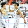 '허훈+배스 55점 합작' KT, PO 4강 진출! 현대모비스 꺾었다... 결승 티켓 두고 LG와 맞대결