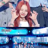 '음악중심' 유니스, 발랄 그 자체..눈 뗄 수 없는 '슈퍼우먼'