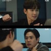 '눈물의 여왕' 김수현, 박성훈과 주먹다짐 "김지원 옆에 있을 것..꿈 깨고 꺼져" [★밤TV]