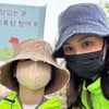 '장동건♥' 고소영, 딸과 나무 심고 뿌듯 "기특한 딸내미"