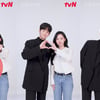 김수현♥김지원, ♥ 뿅뿅..'눈물의 여왕' 시청률 1위 공약 이행