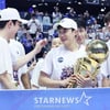 '챔프전 MVP' 허웅, 뜨거운 눈물 "10년의 꿈, 현실이 됐다"... 동생 허훈과도 '뜨거운 포옹' [수원 현장]