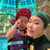 '초고속 복귀' 박슬기, 두 딸과 첫 호캉스 나들이 "온 몸에 알 배겨"