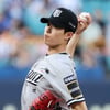 '고영표-소형준-벤자민 다 없는데' 복덩이 신인이 선물한 위닝, KT 미래는 원태인-류현진 보며 성장한다