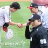 [포토] 오지환X임찬규 '생명지킴데이 시타 시포'